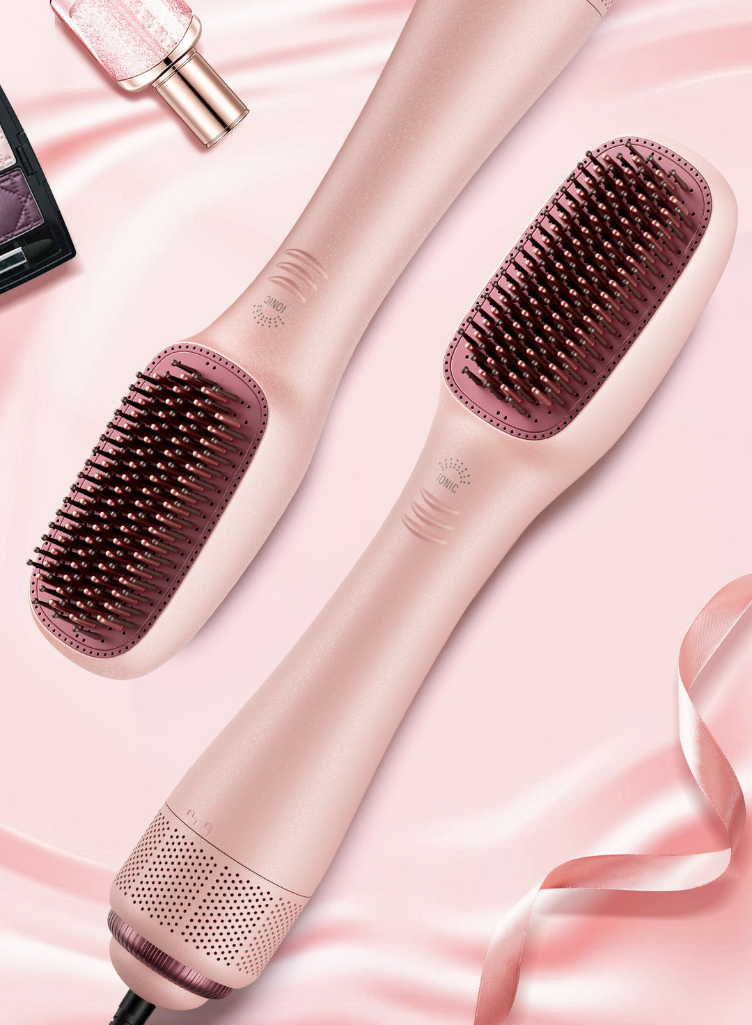 Doscher 3-in-1 Hair Dryer Brush – Ceramic Hot Air Styler & Volumizer